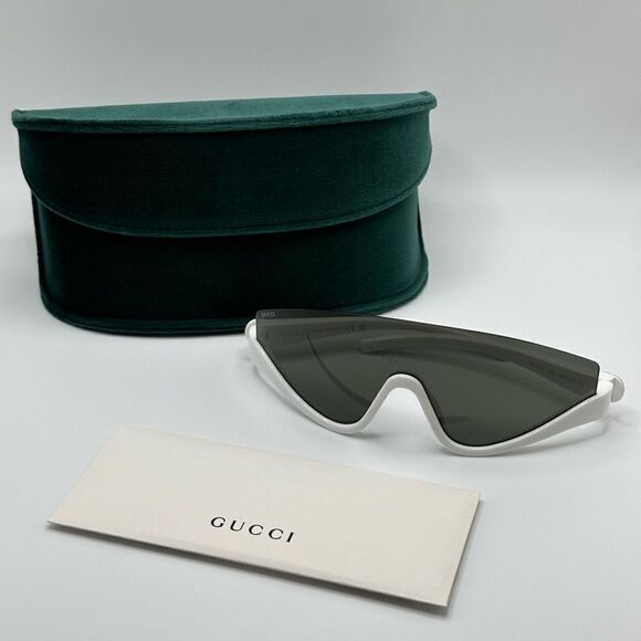 BRAND NEW GUCCI GG1650S 007 White Grey Unisex Sunglasses main image 7